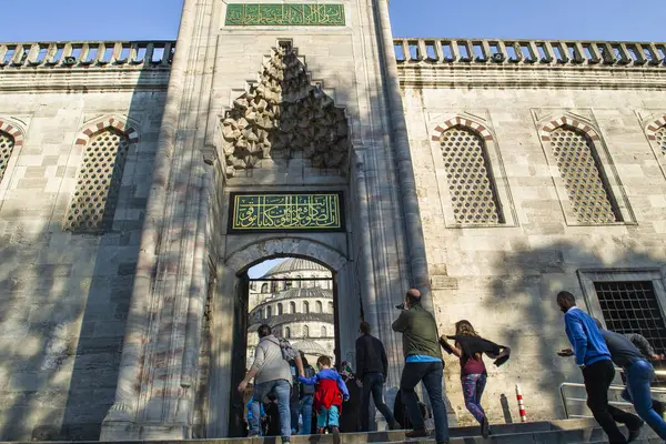 蓝色清真寺 伊斯坦布尔最重要的清真寺 高质量的照片 — 图库照片