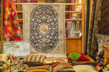 İstanbul 'daki Grand Bazaar' ın içinde. Yüksek kalite fotoğraf
