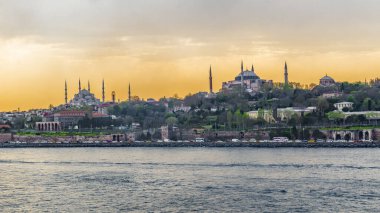 İstanbul, Türkiye. Boğaz boşluğundan geliyor. Yüksek kalite fotoğraf