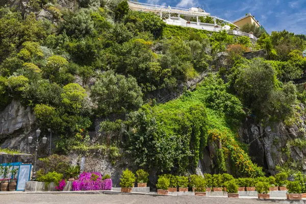 Staden Positano Vid Amalfikusten Italien Högkvalitativt Foto — Stockfoto