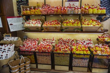 İtalya 'nın Amalfi kıyısındaki Positano şehrinde. Yüksek kalite fotoğraf