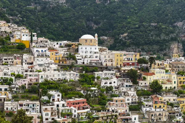 Positano yolu, Amalfi sahili, İtalya. Yüksek kalite fotoğraf