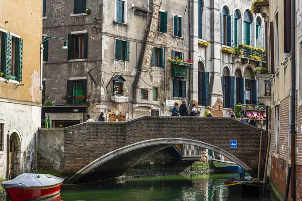 Den Vackra Staden Venedig Italien Högkvalitativt Foto — Stockfoto