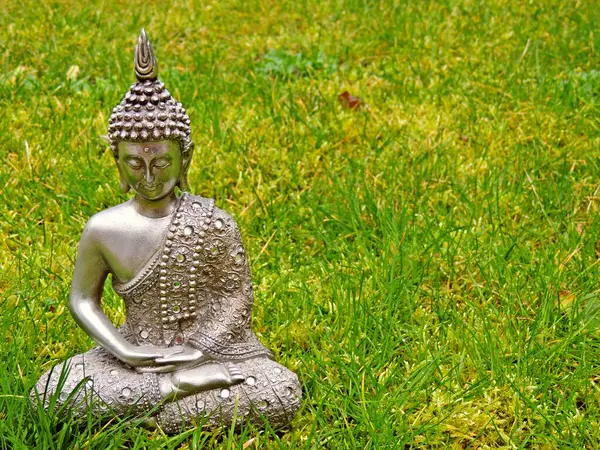 Man Kann Einem Buddha Nicht Nein Sagen Hochwertiges Foto — Stockfoto