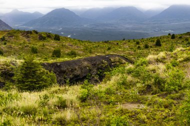 Aynı Osorno yanardağında, Şili 'de. Yüksek kalite fotoğraf
