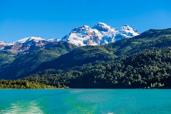 Λίμνη Φράιας Αργεντινή Διασταύρωση Άνδεων Υψηλής Ποιότητας Φωτογραφία — Φωτογραφία Αρχείου