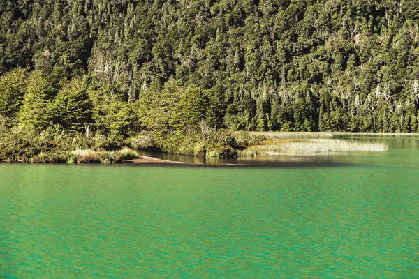 Lake Frias Argentinië Andes Crossing Hoge Kwaliteit Foto — Stockfoto