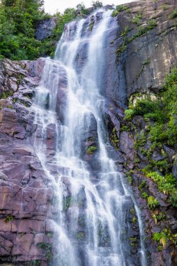 Yefe Şelalesi, Puerto Varas, Los Lagos, Şili. Yüksek kalite fotoğraf