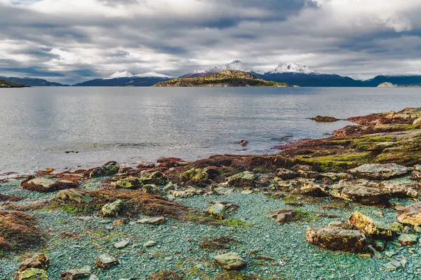 Bahia Ensenada Zaratiegui Tierra Del Fuego National Park Παταγονία Αργεντινή — Φωτογραφία Αρχείου