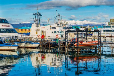 Tierra del Fuego Ulusal Parkı, Patagonya, Arjantin. Yüksek kalite fotoğraf