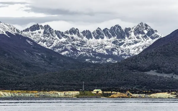 Sailing Beagle Channel Southern Tip South America Argentina Chile High — Stock Photo, Image