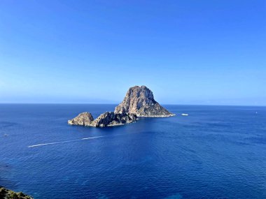 Es Vedra on the wonderful island of Ibiza, Balearic Islands, Spain. High quality photo clipart