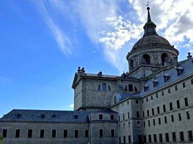 Gerçek San Lorenzo de El Escorial Manastırı. Yüksek kalite fotoğraf