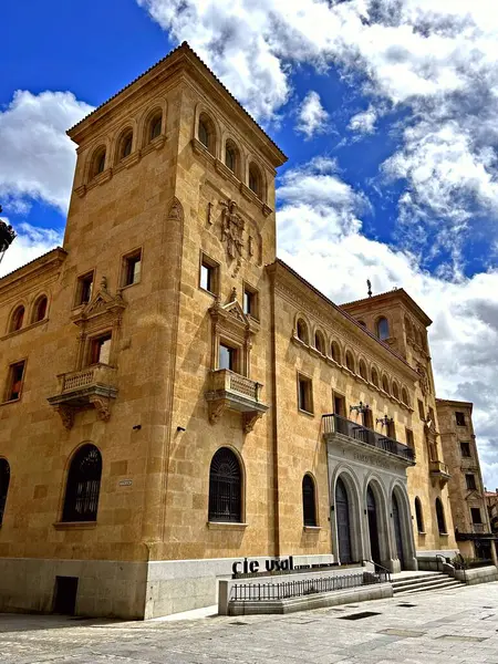 Úžasné Město Salamanca Španělsko Kvalitní Fotografie Stock Snímky