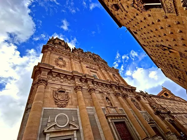 Úžasné Město Salamanca Španělsko Kvalitní Fotografie Royalty Free Stock Obrázky