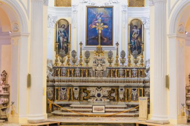 Iglesia de Santo Stefano in Capri, Italy High quality photo clipart
