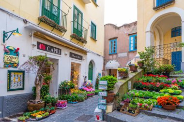 Muhteşem Capri Adası, İtalya. Yüksek kalite fotoğraf