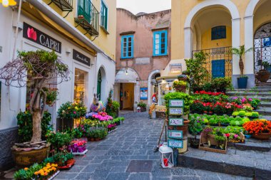 Muhteşem Capri Adası, İtalya. Yüksek kalite fotoğraf