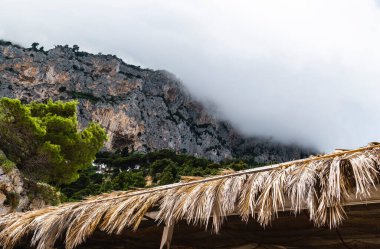 Muhteşem Capri Adası, İtalya. Yüksek kalite fotoğraf