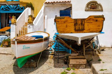 Muhteşem Capri Adası, İtalya. Yüksek kalite fotoğraf