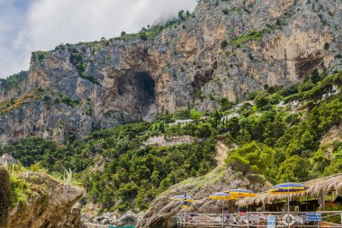 Muhteşem Capri Adası, İtalya. Yüksek kalite fotoğraf