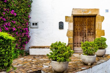 Güzel Begur kasabası, Costa Brava, Calalonia, Girona, İspanya 'nın bir mücevheri. Yüksek kalite fotoğraf