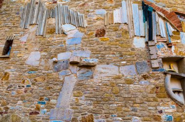 Güzel Begur kasabası, Costa Brava, Calalonia, Girona, İspanya 'nın bir mücevheri. Yüksek kalite fotoğraf
