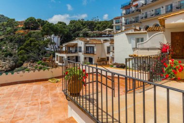 Cala de Aiguablava, Begur, Katalonya, İspanya. Yüksek kalite fotoğraf