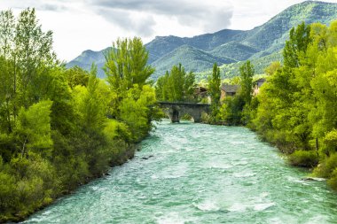 Ordesa ve Monte Perdido Ulusal Parkı - Aragonese Pireneleri. Yüksek kalite fotoğraf