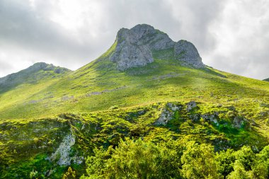 Güzel şehir Ribadesella, Asturias, İspanya. Cantabrian Denizi. Yüksek kalite fotoğraf