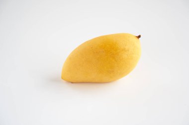 Beyaz arka planda mango meyvesi                                  