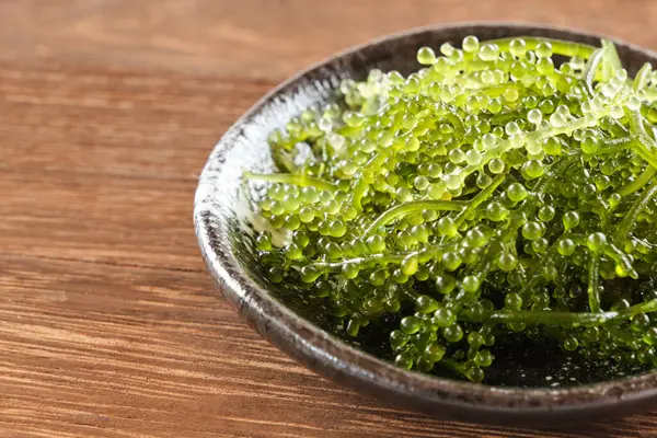 Deniz üzümleri, bir demet üzümü andıran, adını meyvelerin şeklinden alan, Caulerpa lentillifera adı verilen bir deniz yosunudur..