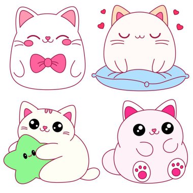 Şirin Kedicik Yumuşak Çizim