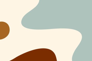 Boho geometrik soyut arkaplan eli çizildi