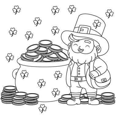 altın bir pot ile cin