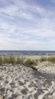 Baltık denizinin güzel manzarası