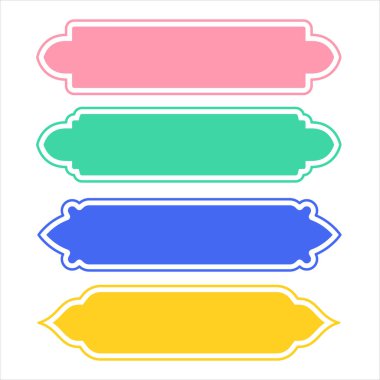 Ramazan Metin Kutusu Çerçevesi, Arapça Düz Metin Kutusu.