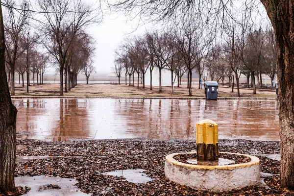 Carrizosa 'da yağmur pınarı