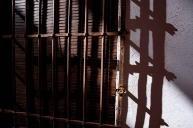 Villanueva de los Infantes 'deki pencerenin ayrıntıları