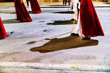 Villajoyosa 'daki Ecce Homo alayında Nasıralıların Gölgeleri