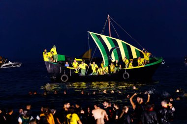 Villajoyosa, Alicante, Espana. 24-07-2024.Moors Villajoyosa 'ya iniyor..