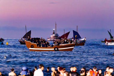 Villajoyosa, Alicante, Espana. 24-07-2024.Moors Villajoyosa 'ya iniyor..