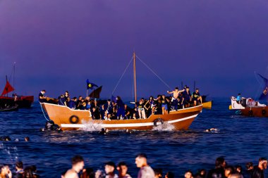 Villajoyosa, Alicante, Espana. 24-07-2024.Moors Villajoyosa 'ya iniyor..