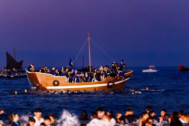 Villajoyosa, Alicante, Espana. 24-07-2024.Moors Villajoyosa 'ya iniyor..