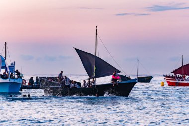 Villajoyosa, Alicante, Espaa. 24-07-2024.Moors Villajoyosa 'ya iniyor..