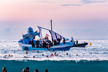 Villajoyosa, Alicante, Espaa. 24-07-2024.Moors Villajoyosa 'ya iniyor..
