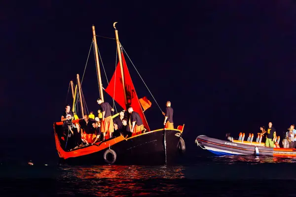 Villajoyosa, Alicante, Espana. 24-07-2024.Moors Villajoyosa 'ya iniyor..