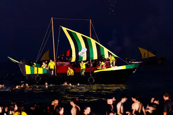 Villajoyosa, Alicante, Espana. 24-07-2024.Moors Villajoyosa 'ya iniyor..