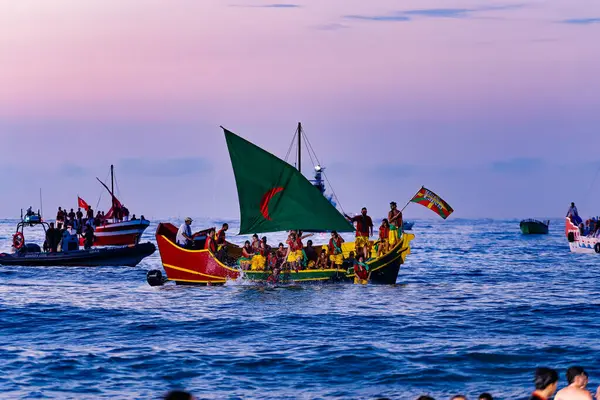 Villajoyosa, Alicante, Espana. 24-07-2024.Moors Villajoyosa 'ya iniyor..