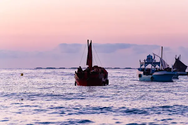 Villajoyosa, Alicante, Espaa. 24-07-2024.Moors Villajoyosa 'ya iniyor..